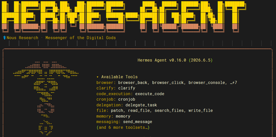 吃灰板子利旧系列--旧笔记本养马Hermes-Agent